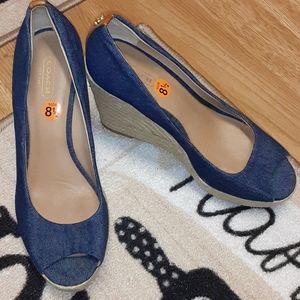 Coach open to shoes no returns